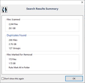 findduplicatessearchresultssummary