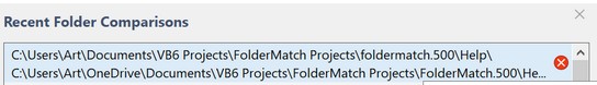 removerecentfoldercomparison