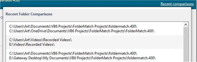 startpage_comparefolders_recentcomparisons